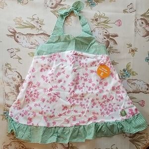 New Gingham Girl Dress gdiaper girls diaper cloth